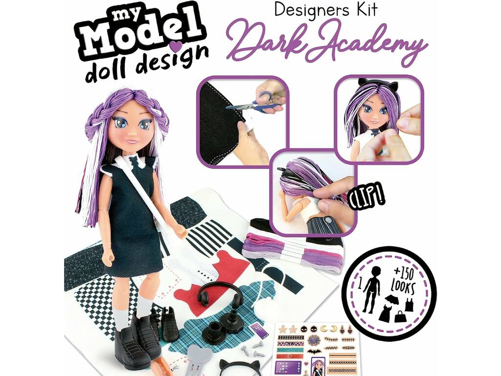 My Model Doll Design Moon Fashion Style Educa 19827