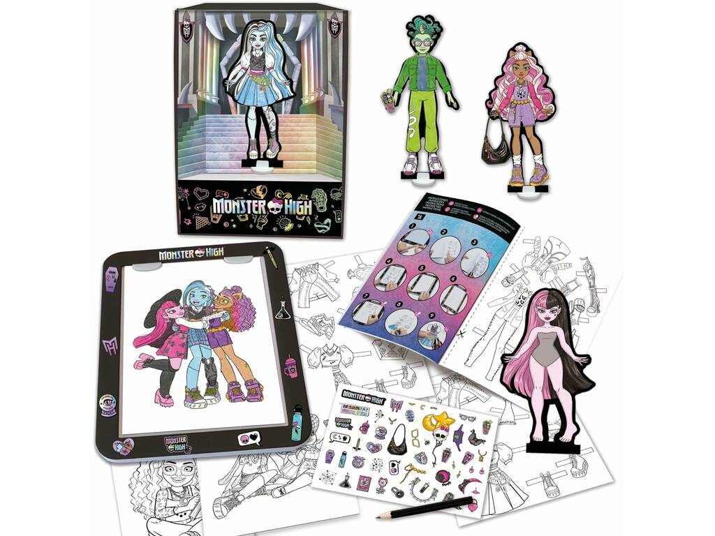 Table lumineuse Monster High Educa 19826