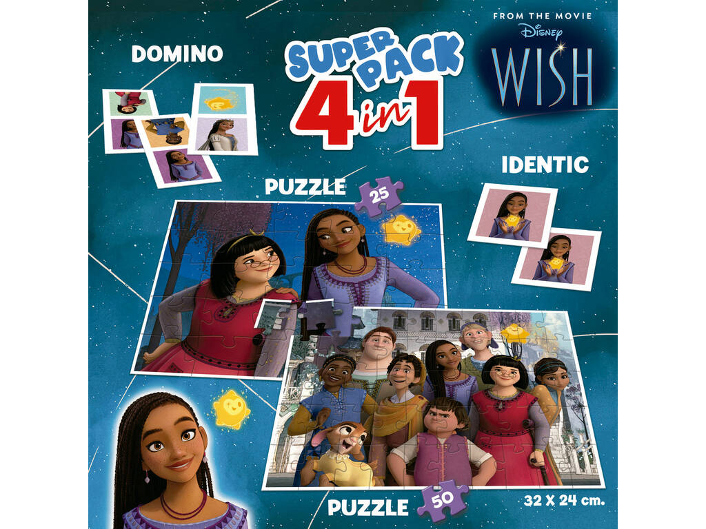 Superpack 4 En 1 Wish Educa 19743