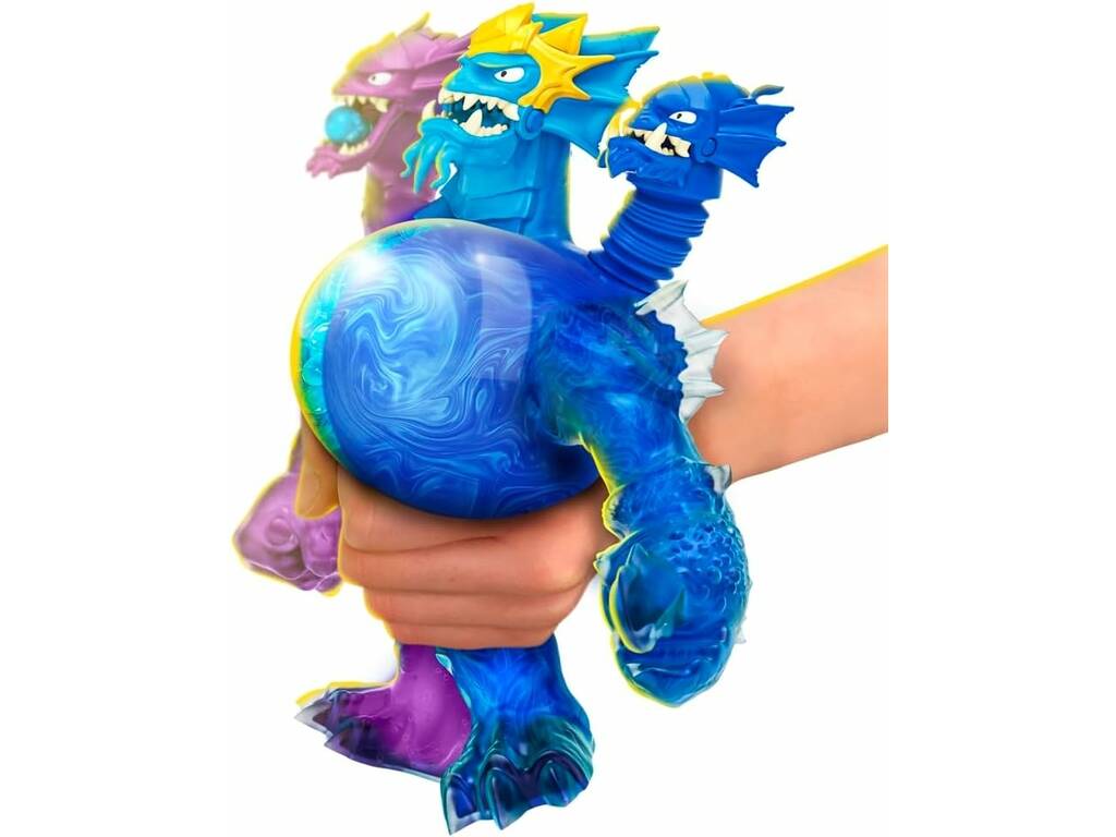 Heroes Of Goo Jit Zu Deep Goo Sea Figure King Hydra 3 en 1 Bandai CO99999