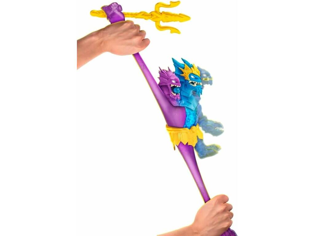 Heroes Of Goo Jit Zu Deep Goo Sea Figure King Hydra 3 en 1 Bandai CO99999