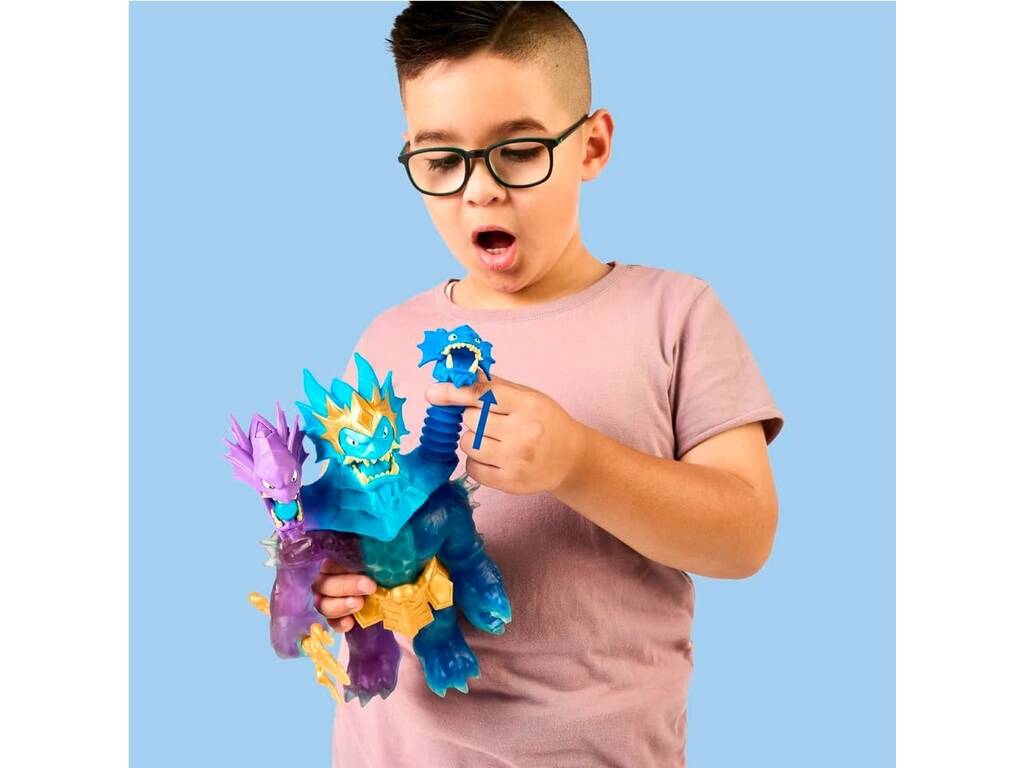 Heroes Of Goo Jit Zu Deep Goo Sea Figure King Hydra 3 en 1 Bandai CO99999