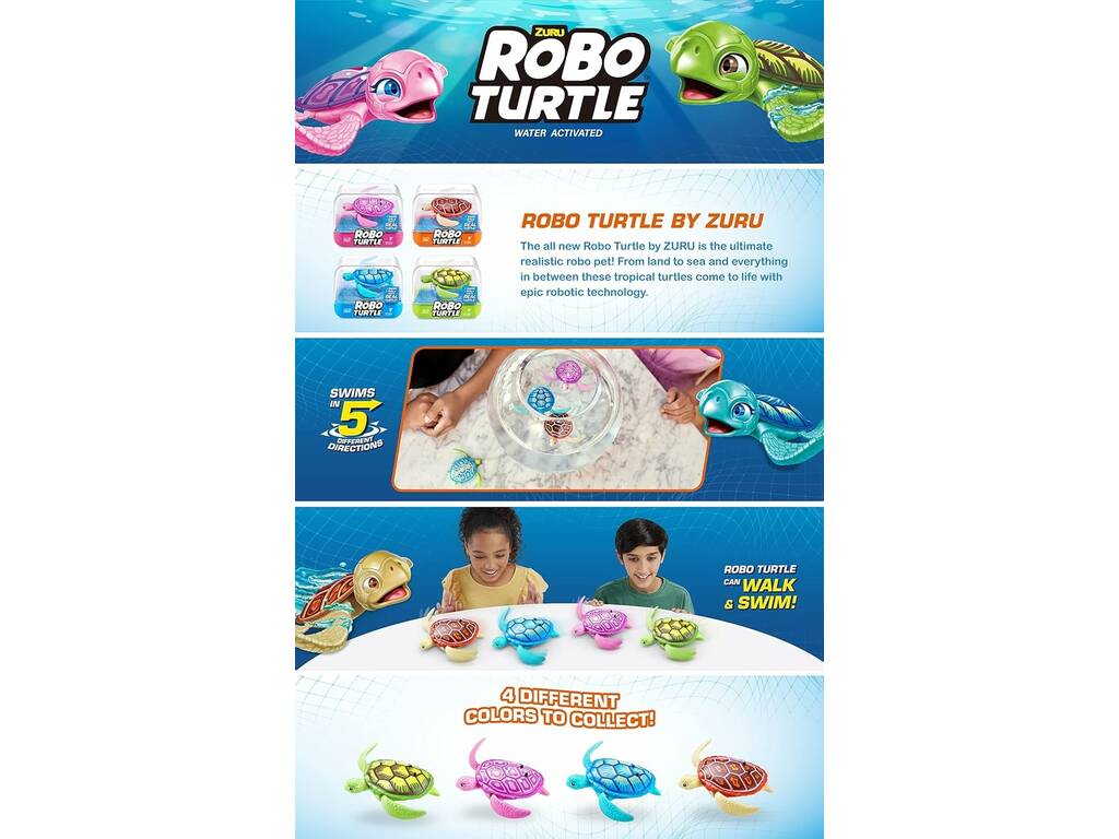Tortue unique Robofish Bandai ZU7194
