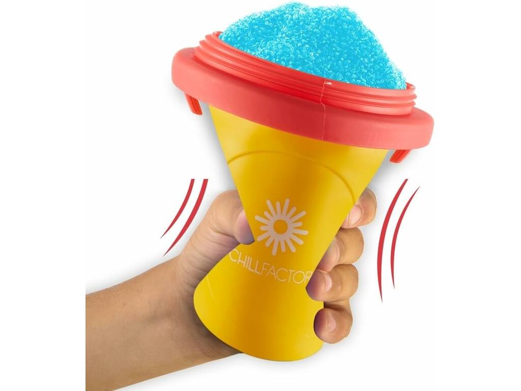 ChillFactor Quick Slushies Jaune Verre Bandai CO07950