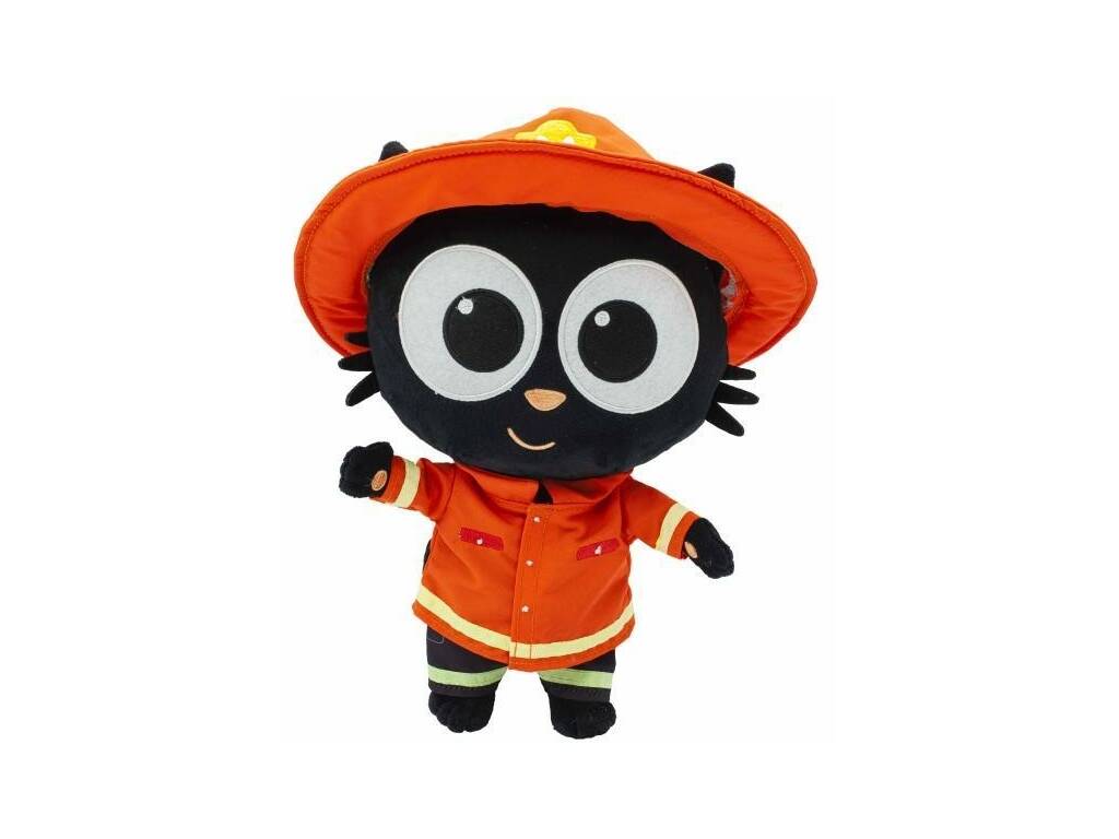 Milo Peluche Pompier Musical Bandai MI91006