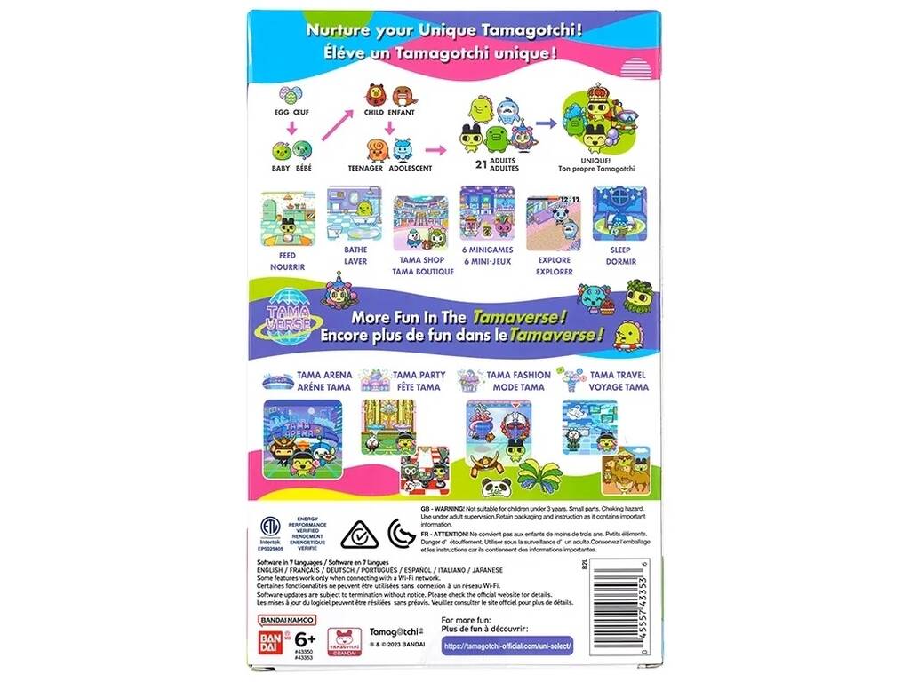 Tamagotchi Uni Bleu Bandai 43353