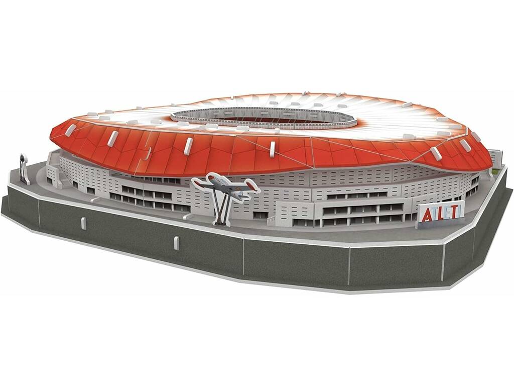 Puzzle 3D Stadio Cívitas Metropolitano con luce Bandai EF16034