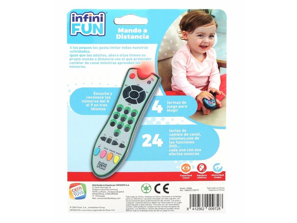 Télécommande InfiniFun Cefa Toys 972