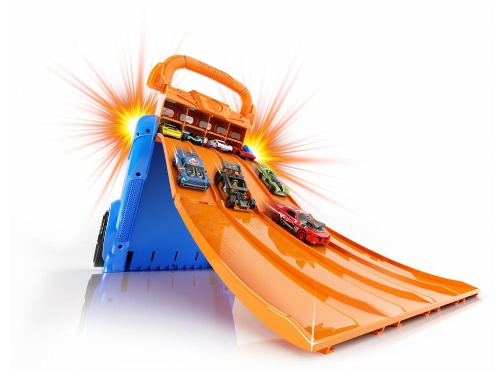 Hot Wheels Car Guard Multi-Thrower 2 In 1 Cefa Toys 4623