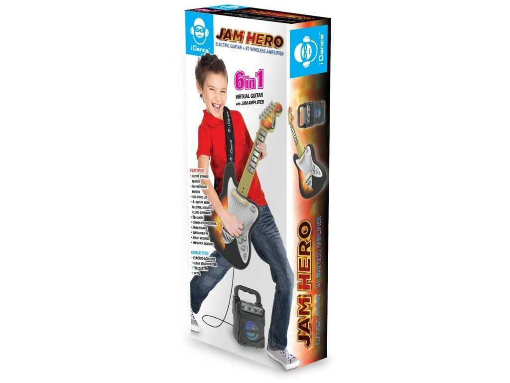 IDance Guitare électrique avec amplificateur Jam Hero Cefa Toys 352