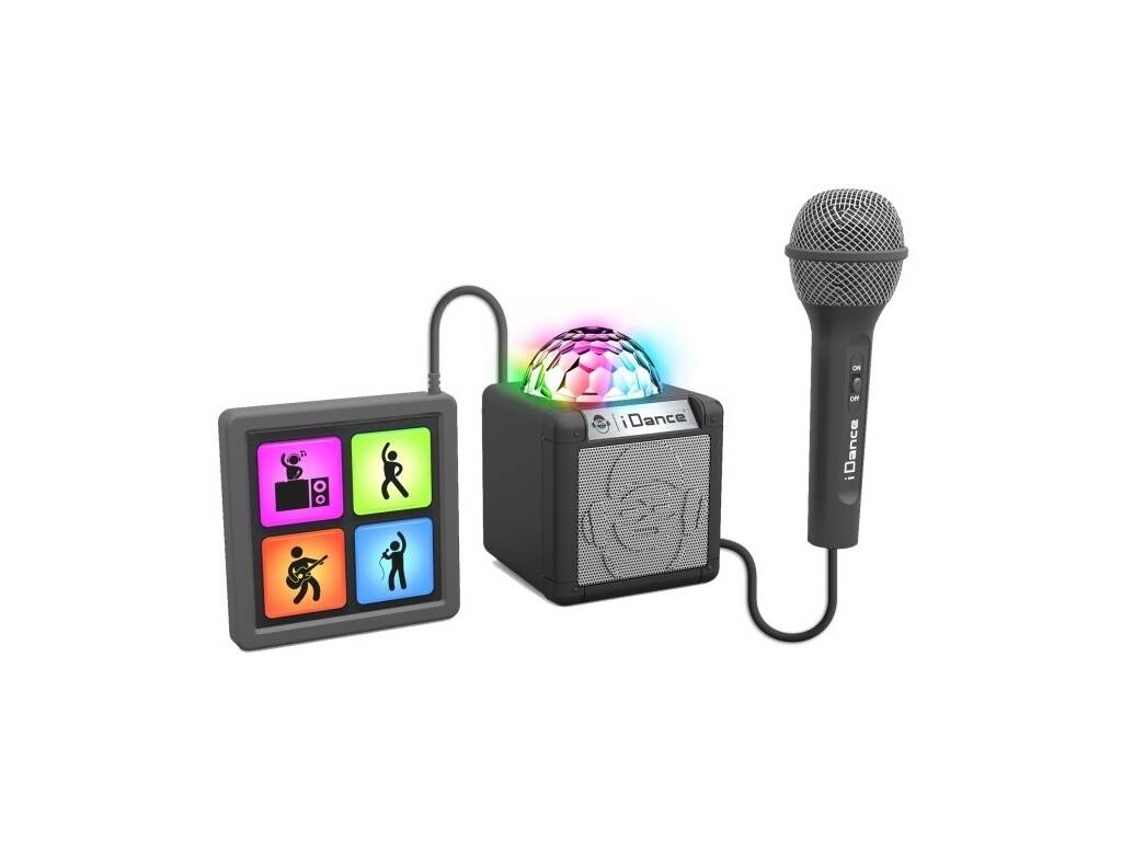 IDance Karaoke con amplificatore, Disco Ball 6 In 1 Cefa Toys 354