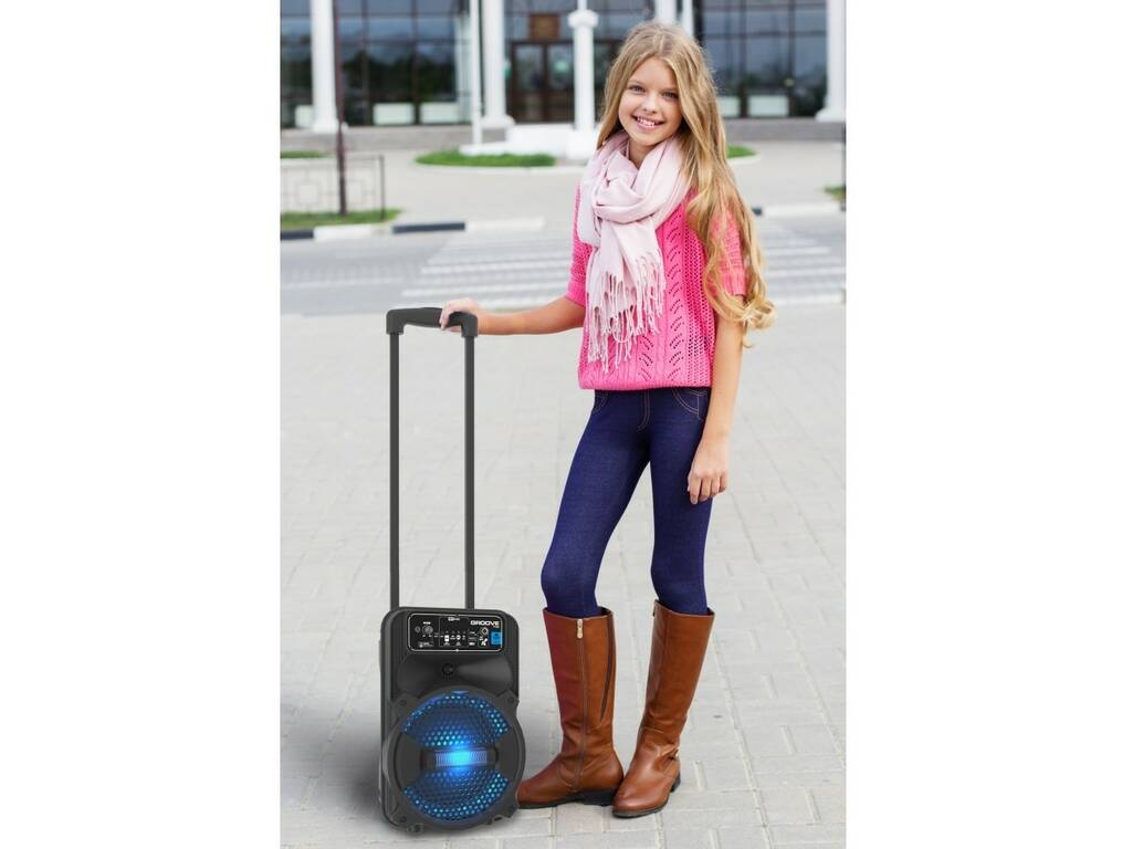 IDance Altoparlante portatile con microfono e telecomando Groove Cefa Toys 358
