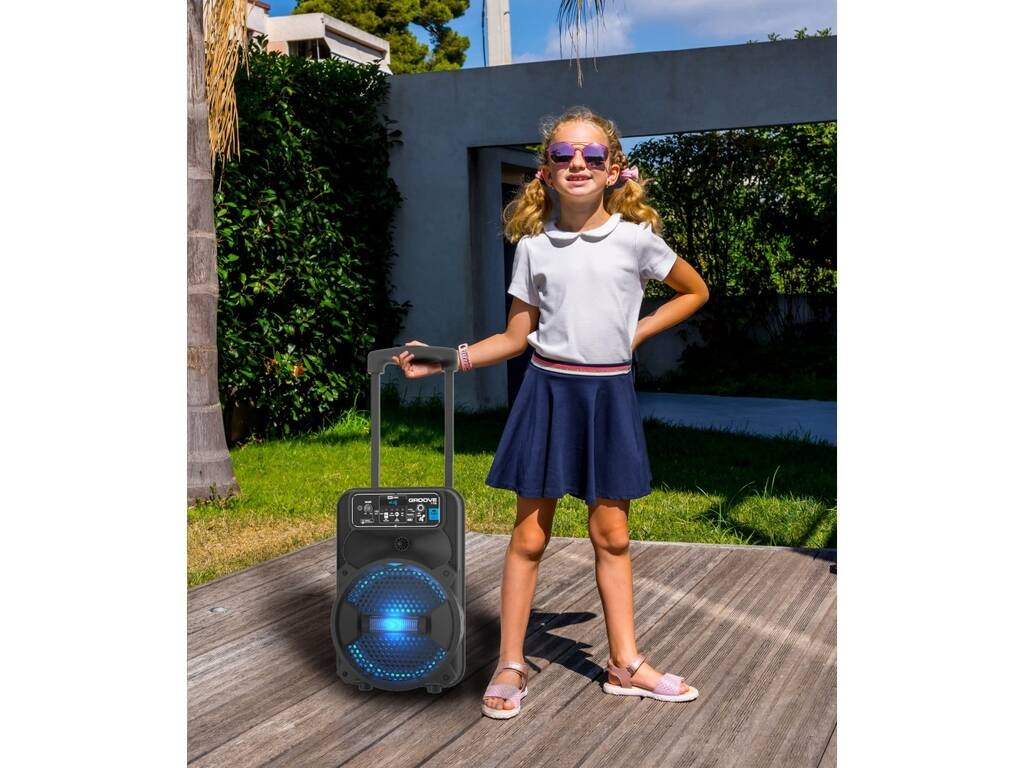 IDance Altoparlante portatile con microfono e telecomando Groove Cefa Toys 358