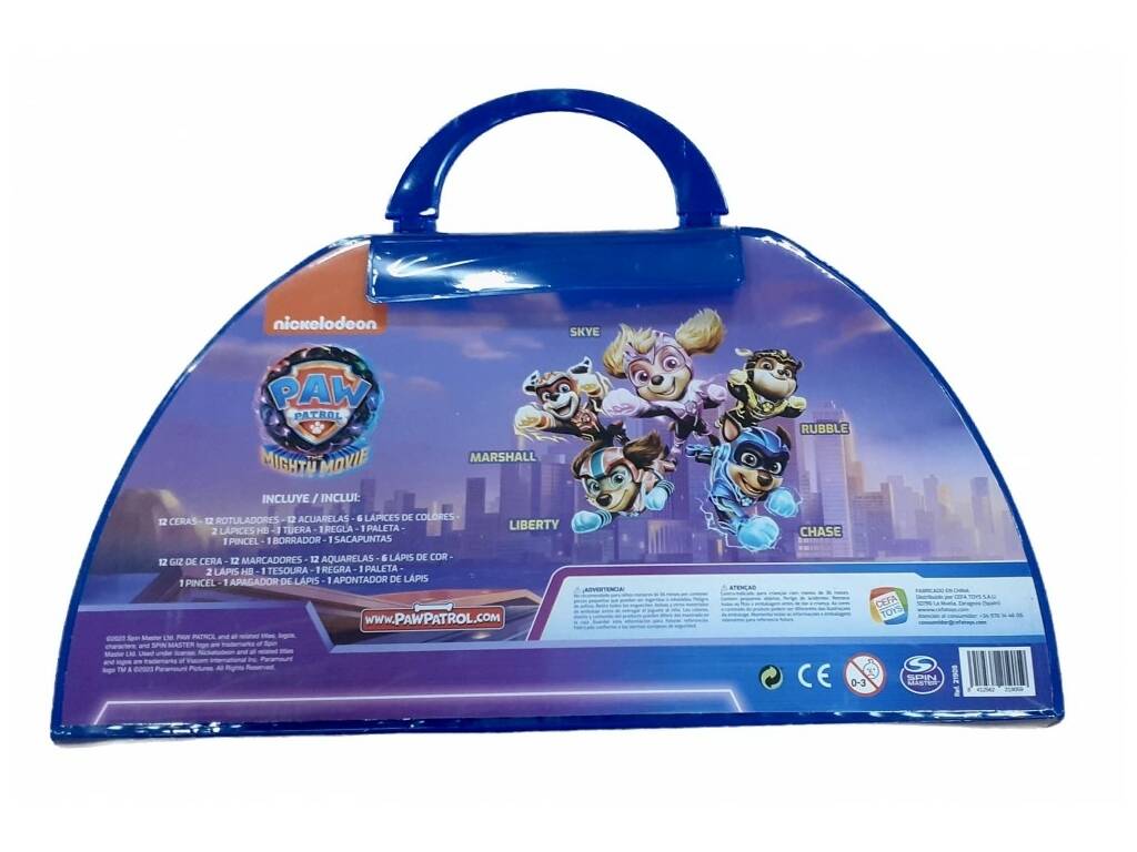Paw Patrol Paw Patrol Art Kit 50 Pieces Cefa Toys 21905