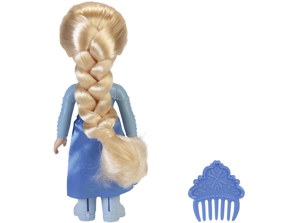 Disney Frozen Poupée Elsa 15 cm. avec peigne Jakks 21182