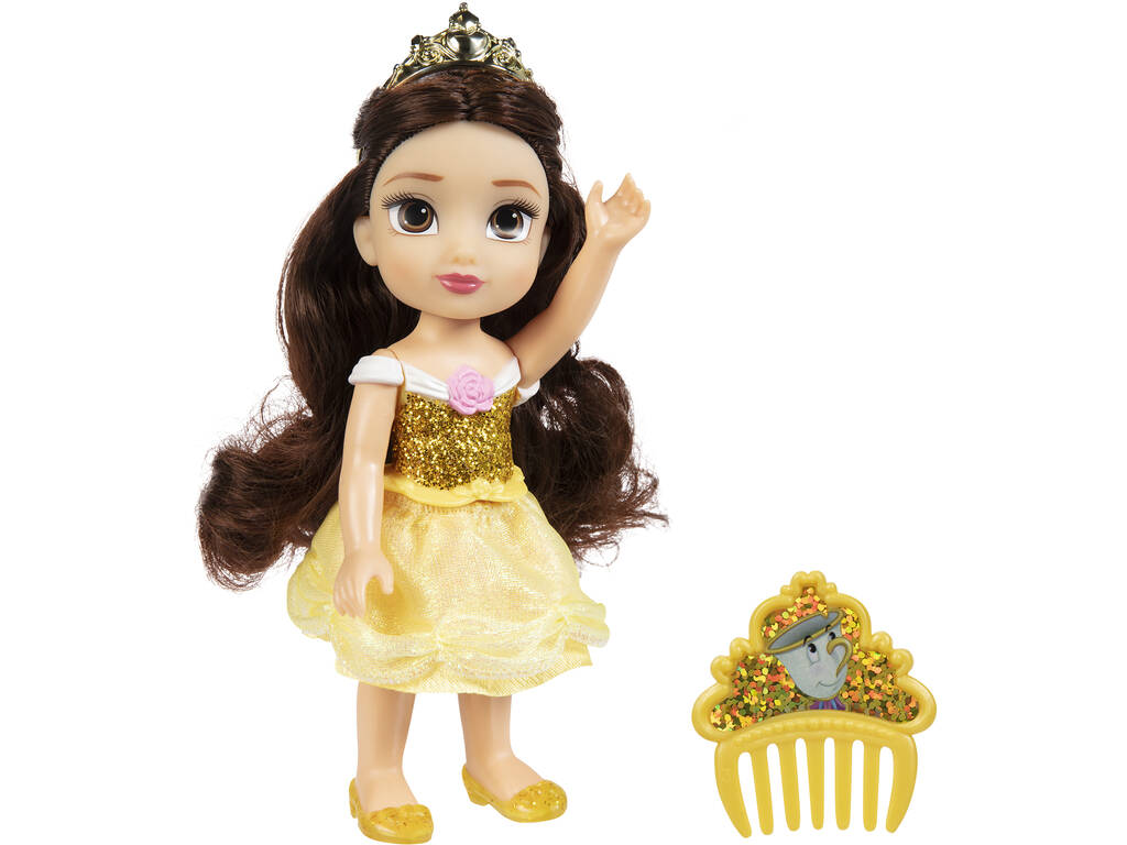 Principesse Disney Bambola 15 CM. con Pettine Jakks 218624