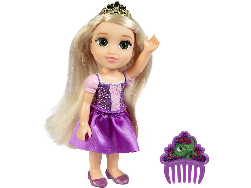 Principesse Disney Bambola 15 CM. con Pettine Jakks 218624