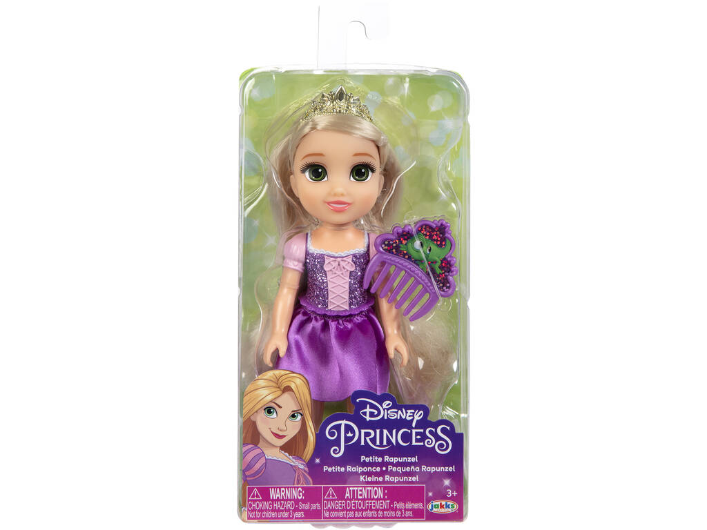 Principesse Disney Bambola 15 CM. con Pettine Jakks 218624