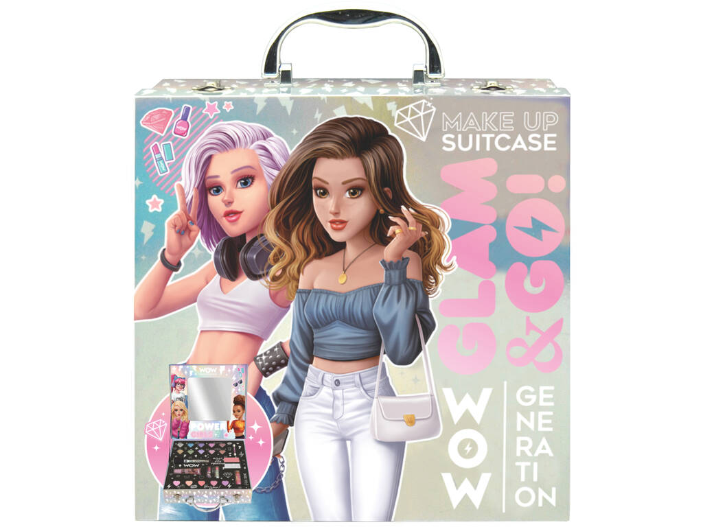 Custodia per il trucco Glam And Go Wow Generation Kids WOW00055