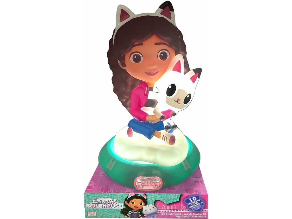 Lampe 3D pour enfants Gabby's Doll's House GD00024
