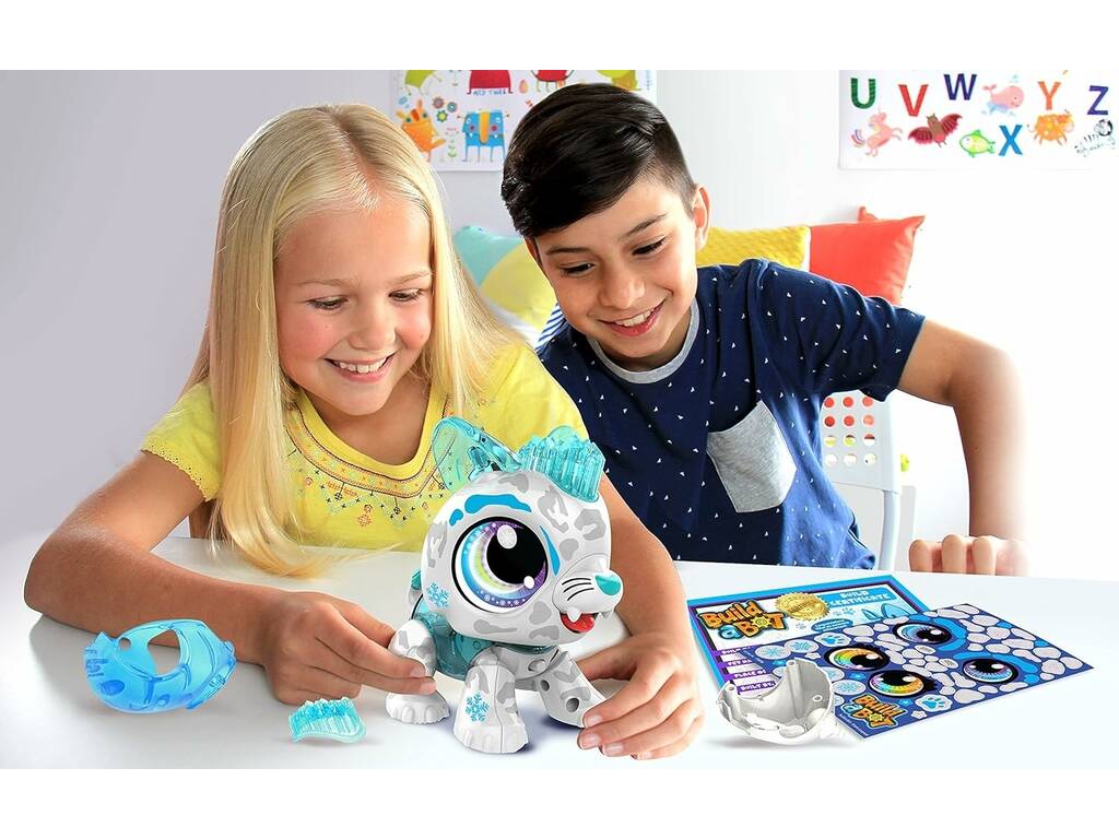 Build a Bot Light Snow Leopard Goliath 928566