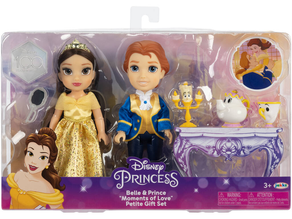 Disney Princess Set Belle et le Prince Jakks 218854