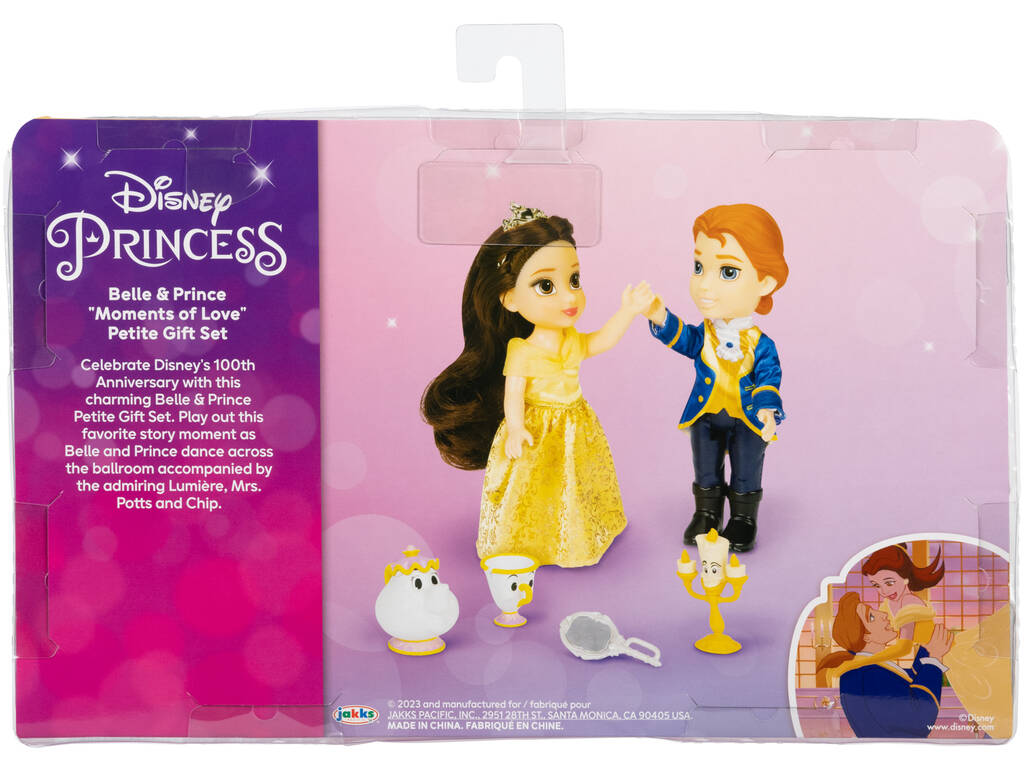 Disney Princess Set Belle et le Prince Jakks 218854