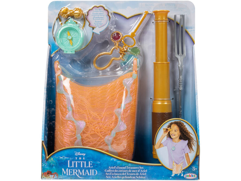 La Petite Sirène Set de chasse au trésor d'Ariel Jakks 225944