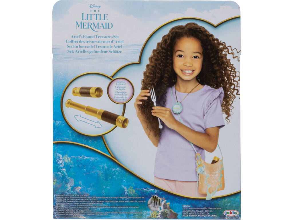 La Petite Sirène Set de chasse au trésor d'Ariel Jakks 225944