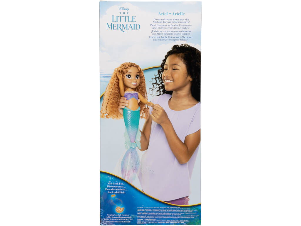 La Sirenetta Bambola Ariel 38 cm Jakks 227394