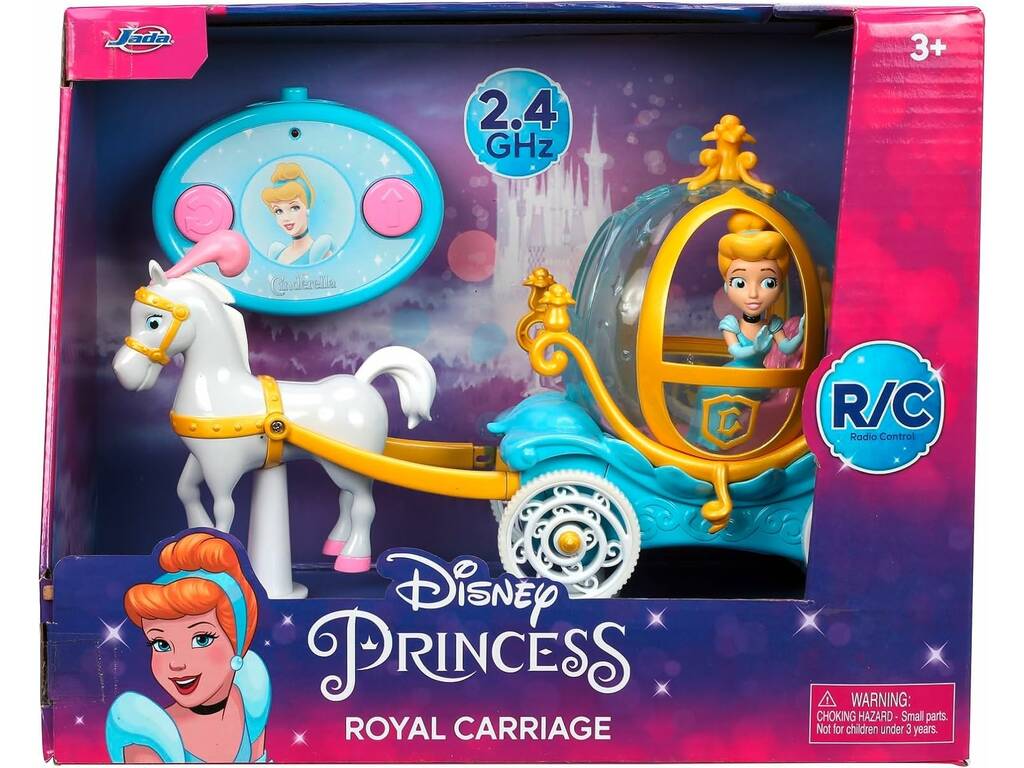 Voiture royale radiocommandée de Cendrillon 26 cm Simba 253074008