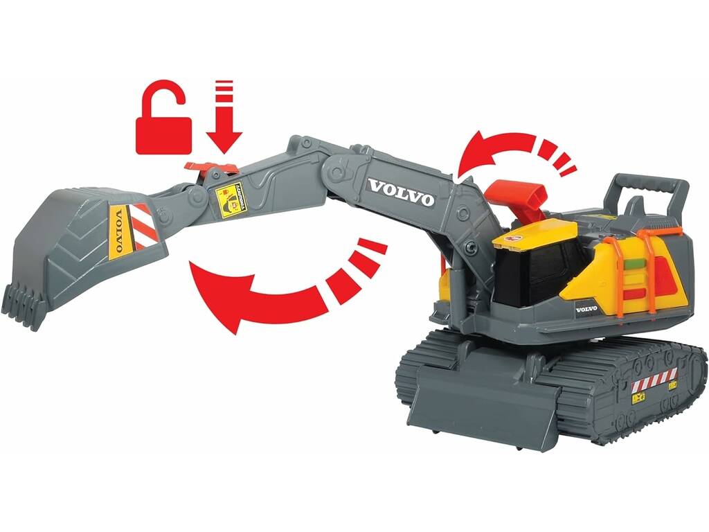 Retro Excavator 30 cm. Volvo avec fonctions Simba 203725006