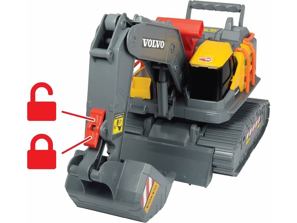Retro Excavator 30 cm. Volvo avec fonctions Simba 203725006