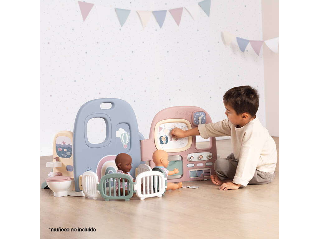 Baby Care Asilo nido con accessori Smoby 7600240307