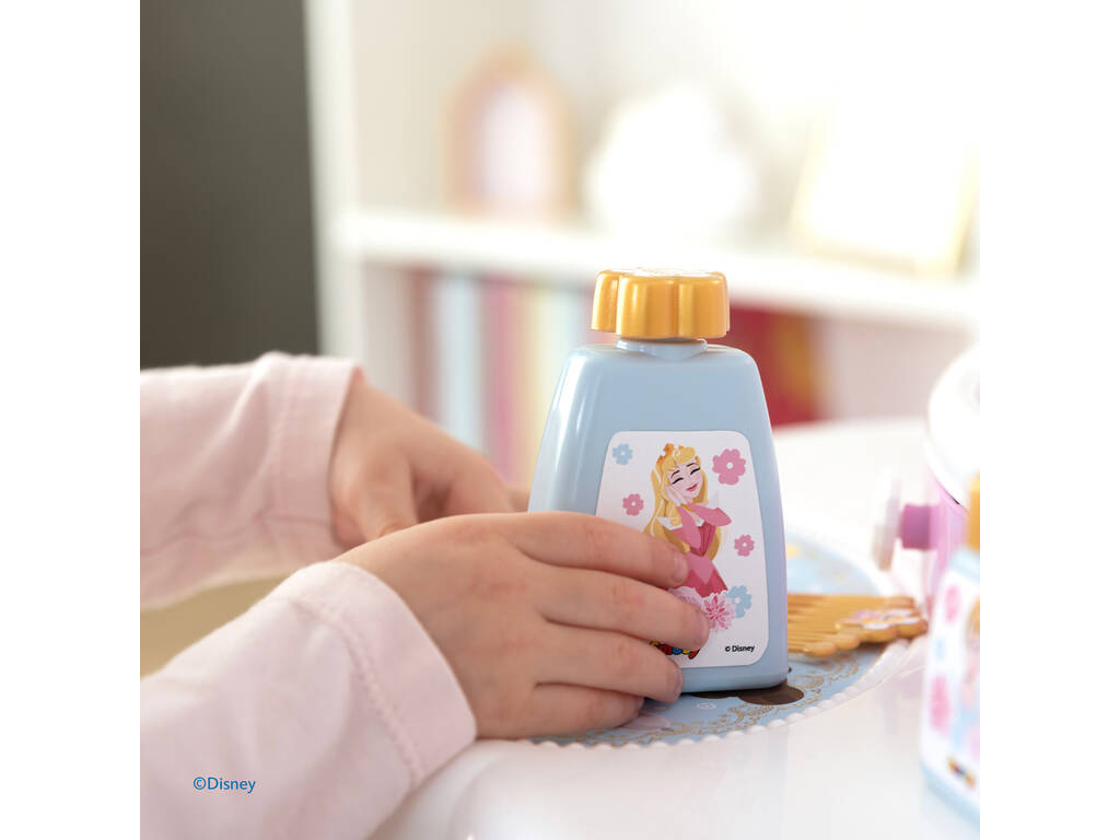 Table à langer 2 en 1 avec tabouret Disney Princesses Smoby 7600320250