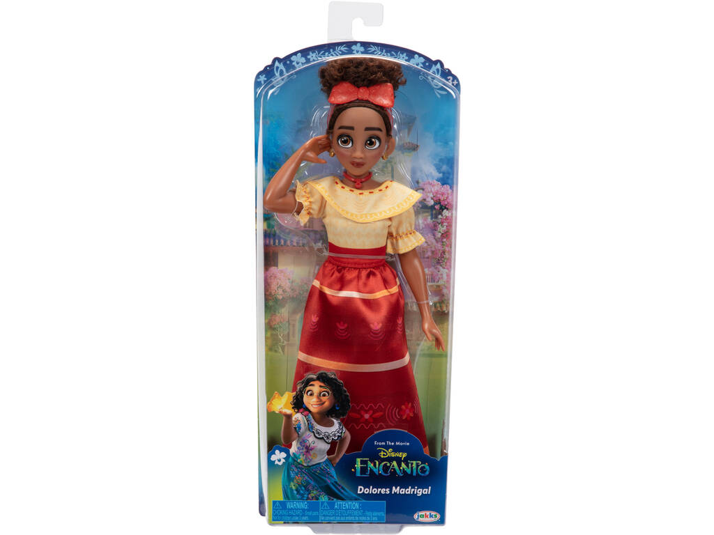 Encanto Bambola Dolores Madrigal 25 cm. Jakks 226154