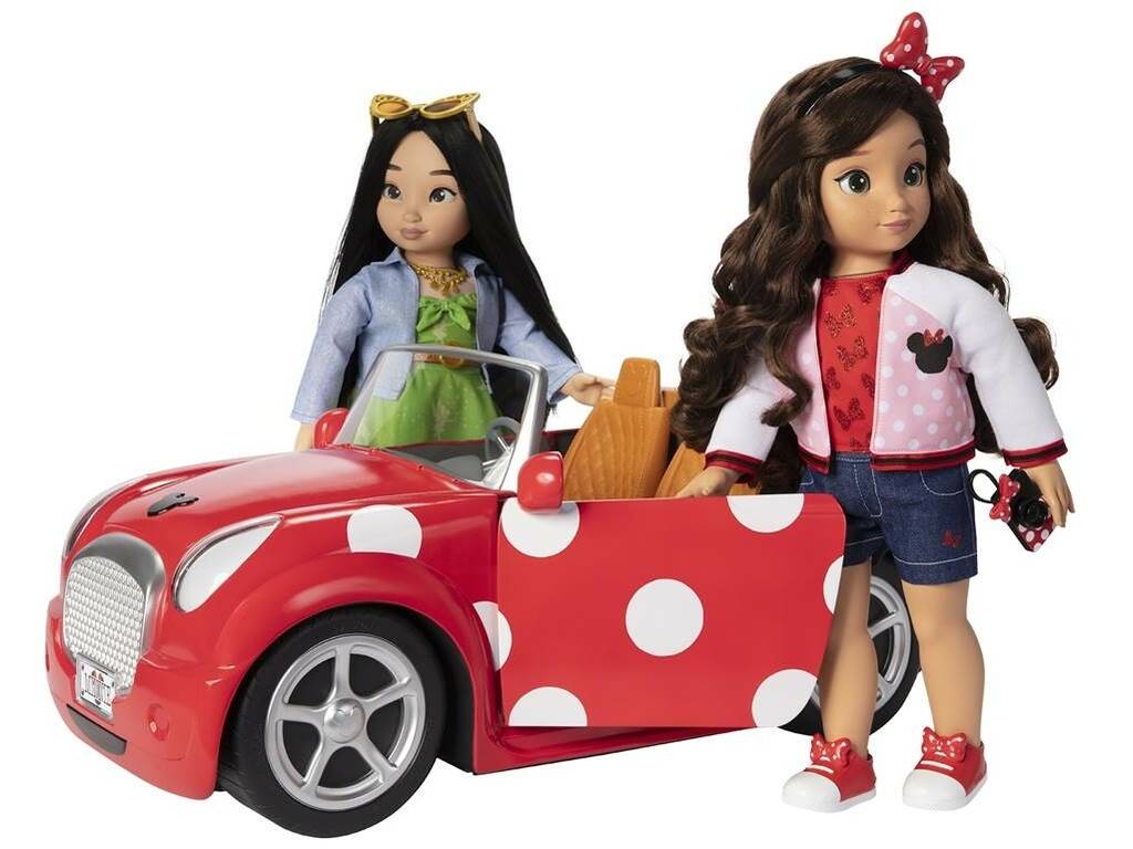 Disney Ily 4Ever Minnie Mouse 45cm Poupée Voiture Jakks 221234