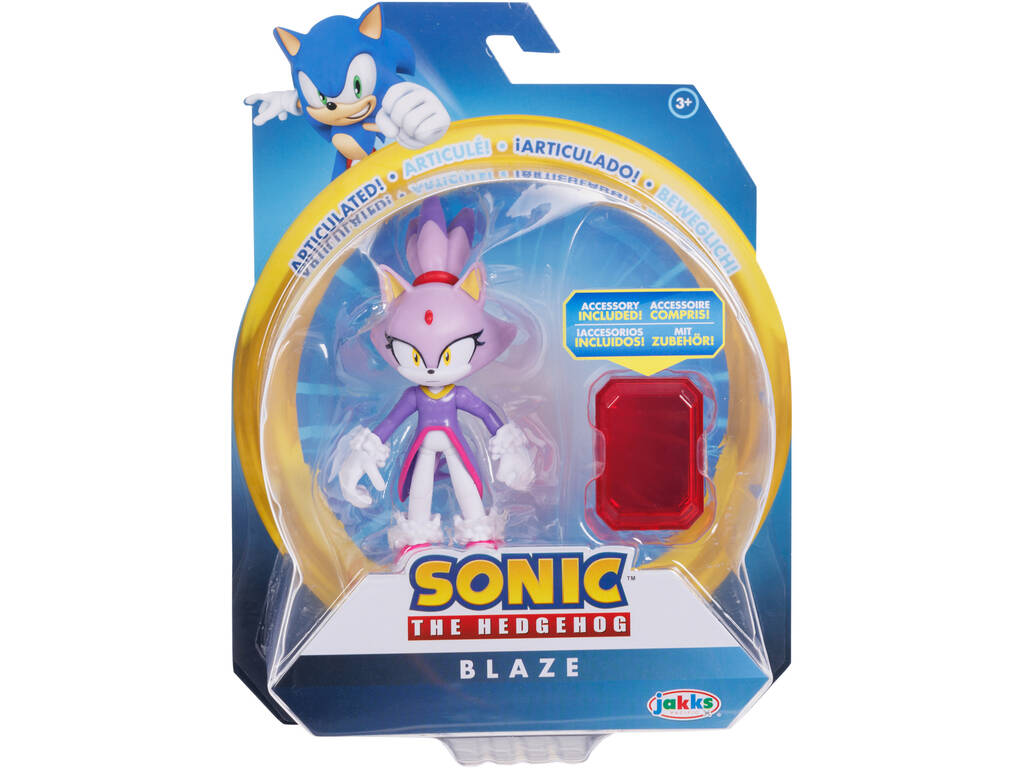 Figurine Sonic 10 cm articulée Jakks 419244-GEN
