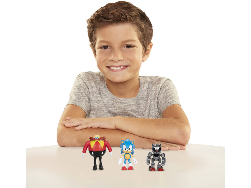 Sonic Figura 10 cm Multipack Jakks 408634-RF1
