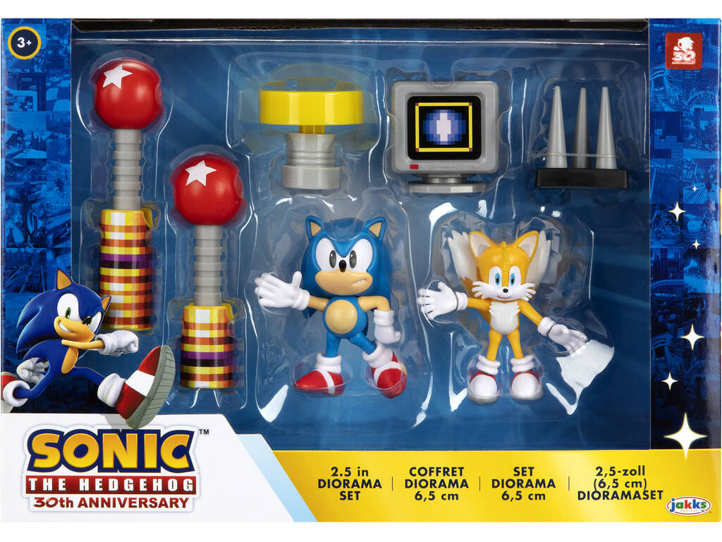 Sonic Diorama Figure 6 cm Jakks 409254-RF1