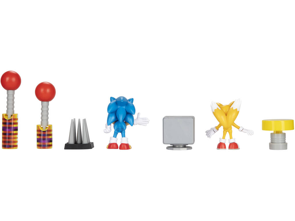 Sonic Diorama Figure 6 cm Jakks 409254-RF1