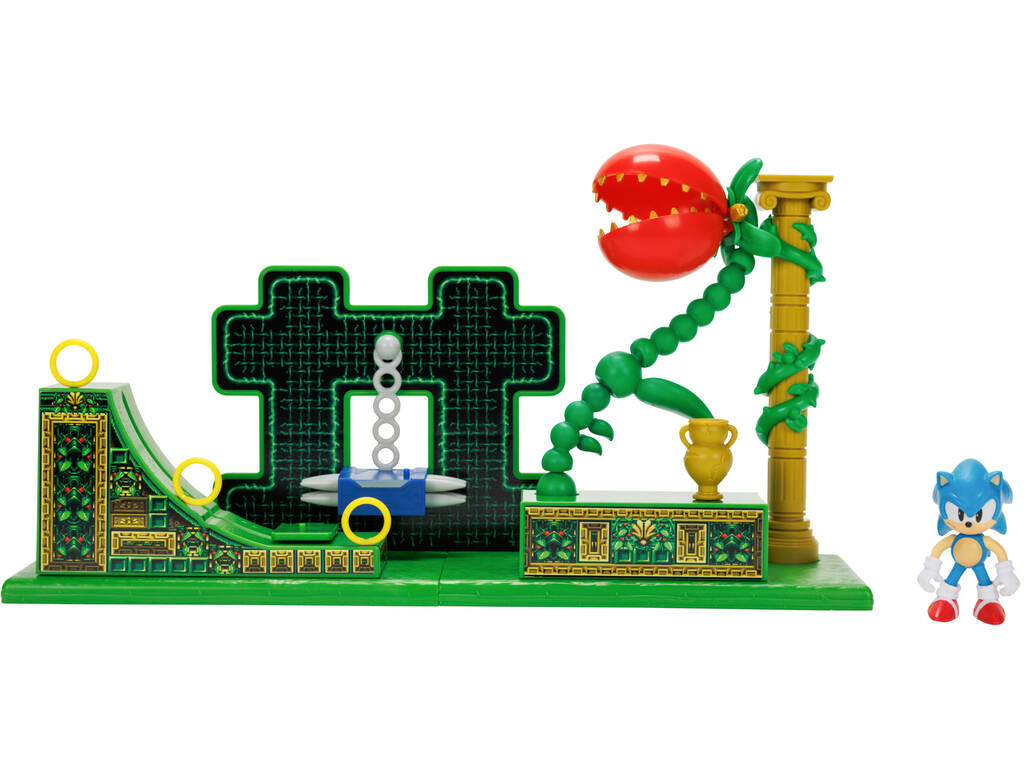 Jeu Sonic avec figurine 6 cm Jakks 418874