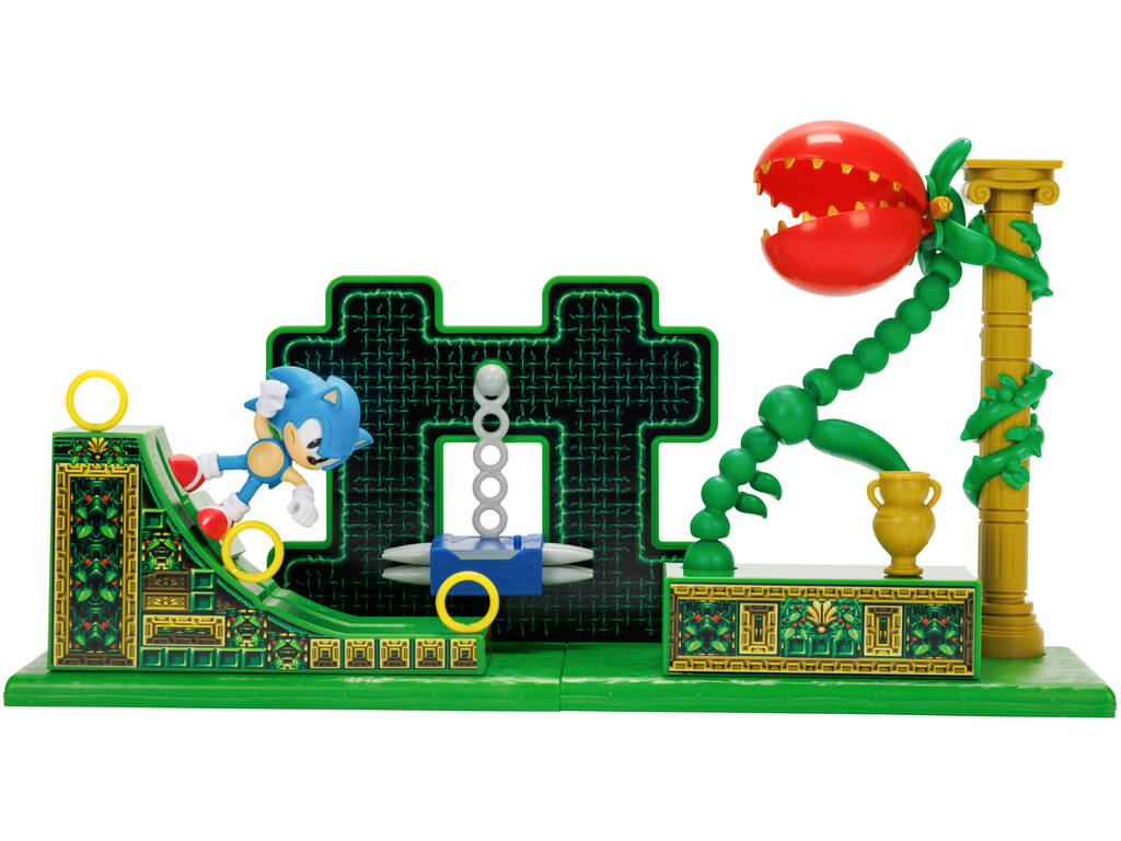 Jeu Sonic avec figurine 6 cm Jakks 418874