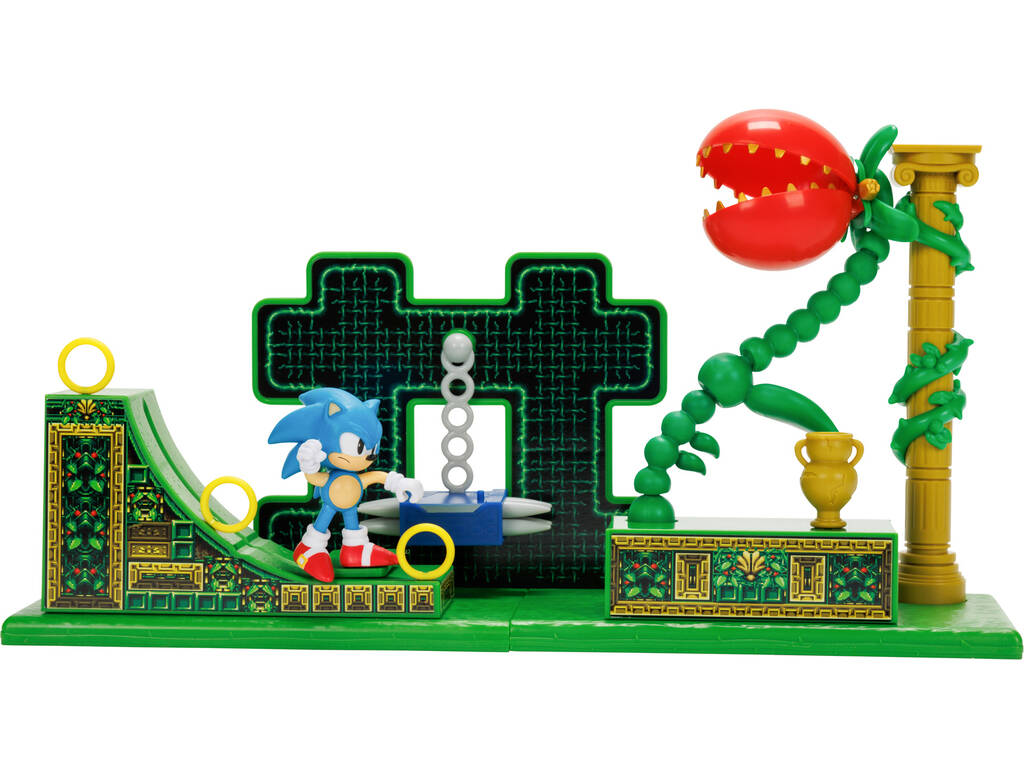 Jeu Sonic avec figurine 6 cm Jakks 418874