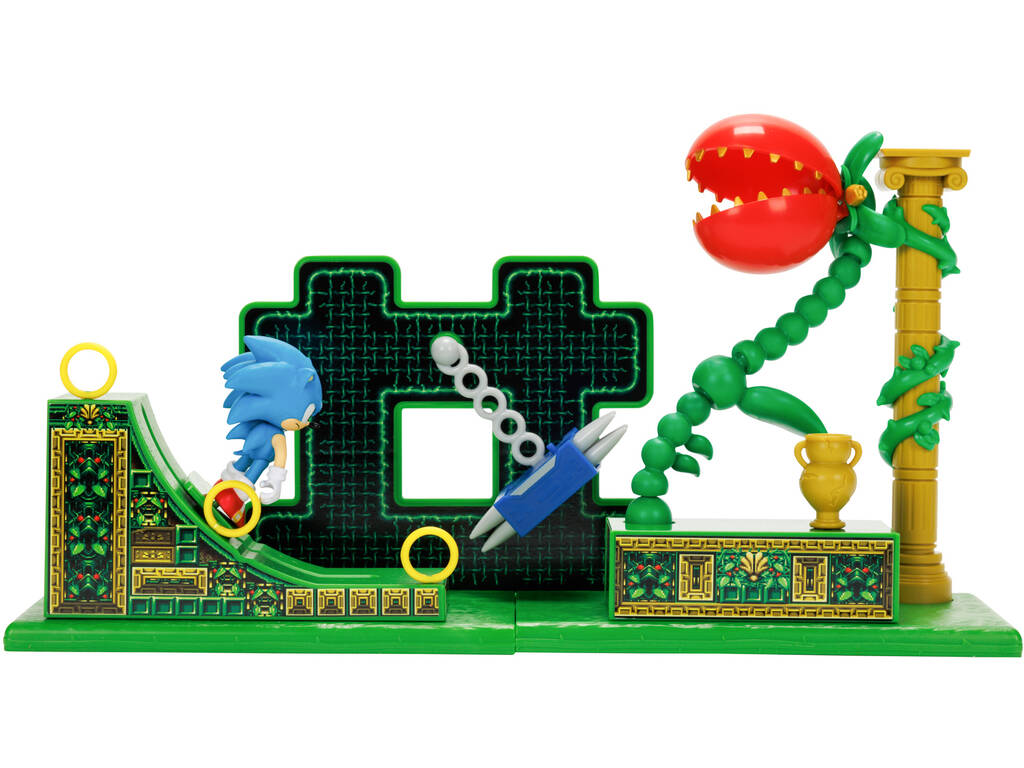 Jeu Sonic avec figurine 6 cm Jakks 418874