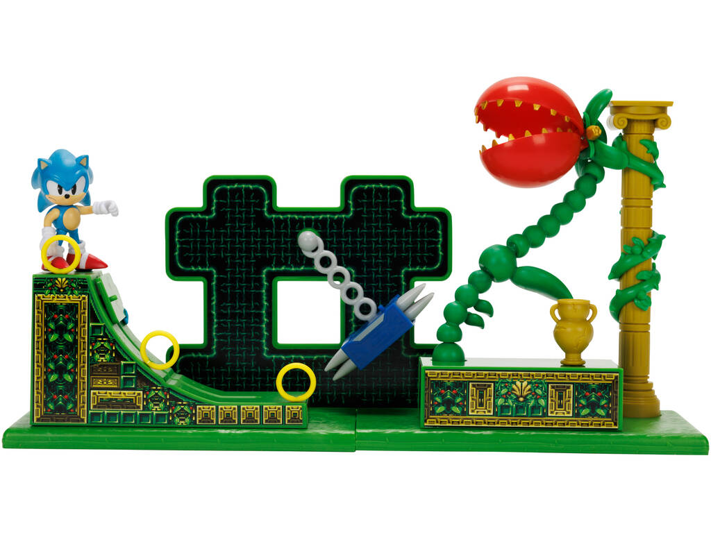 Jeu Sonic avec figurine 6 cm Jakks 418874