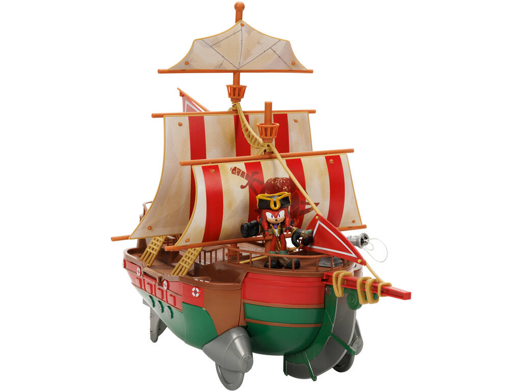 Sonic Prime Nave Pirata del Viaggio dell'Angelo Jakks 419184