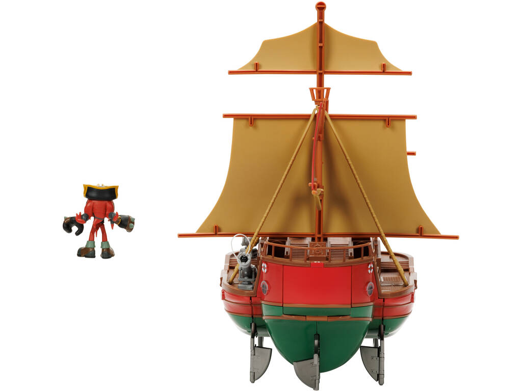 Sonic Prime Nave Pirata del Viaggio dell'Angelo Jakks 419184