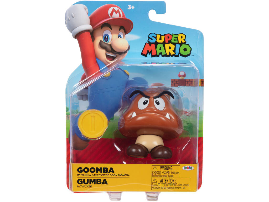 Super Mario 10 cm figurine articulée Jakks 413754-6-GEN