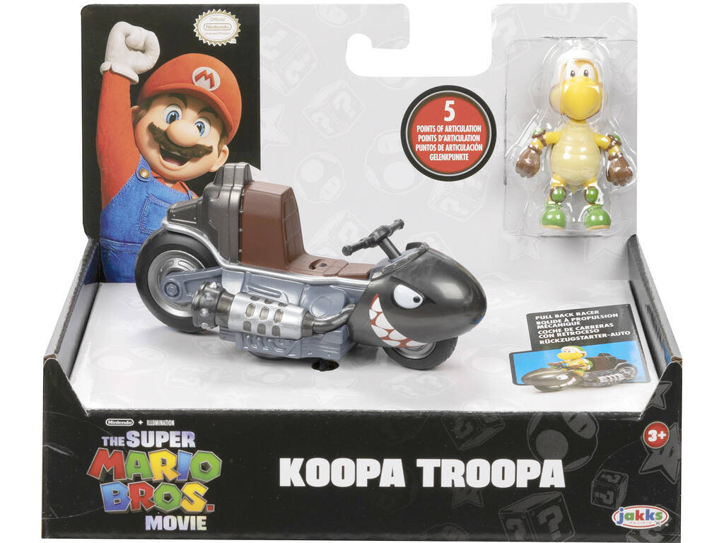 Super Mario Movie Figure et Kart Jakks 417214-GEN
